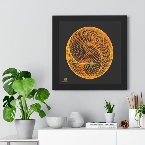 Framed Poster: Ellipsoid Geodesics Forge - Image 2