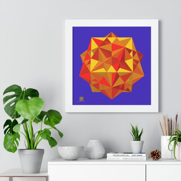 Framed Poster: Five Cubes Autumn - Image 4