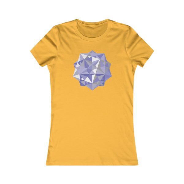 Women's Favorite Tee: Five Cubes Winter - Image 2