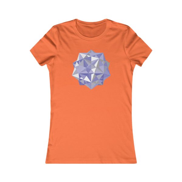 Women's Favorite Tee: Five Cubes Winter - Image 6