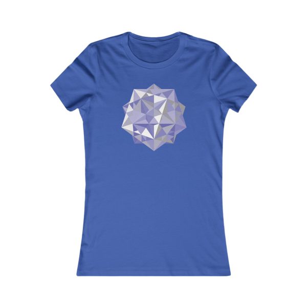 Women's Favorite Tee: Five Cubes Winter - Image 8