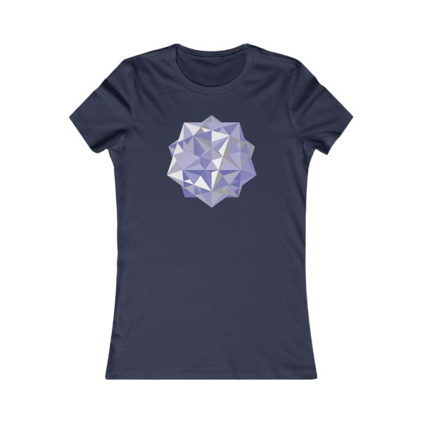 Women's Favorite Tee: Five Cubes Winter - Image 9