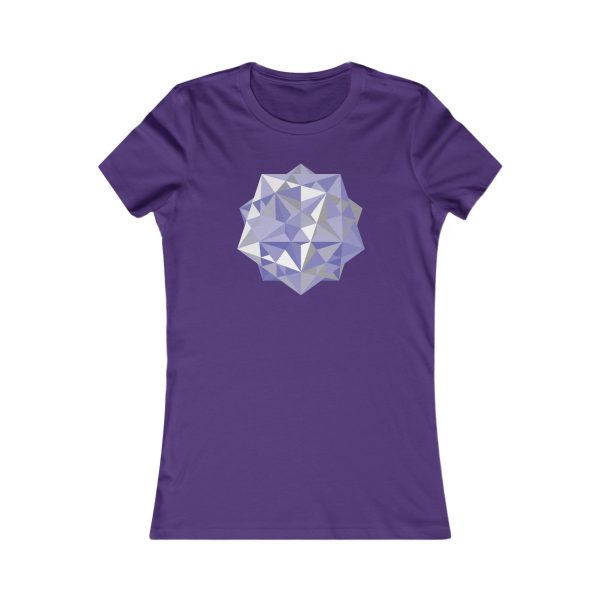 Women's Favorite Tee: Five Cubes Winter - Image 10