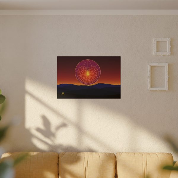 Canvas: Lotus Sunset - Image 4