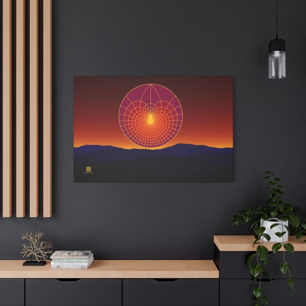 Large Canvas (1.25in): Lotus Sunset - Image 7