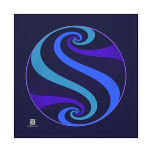 Canvas: Swirl Twilight
