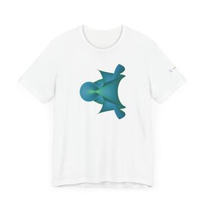 Unisex Tee: Kuen's Surface Aqua