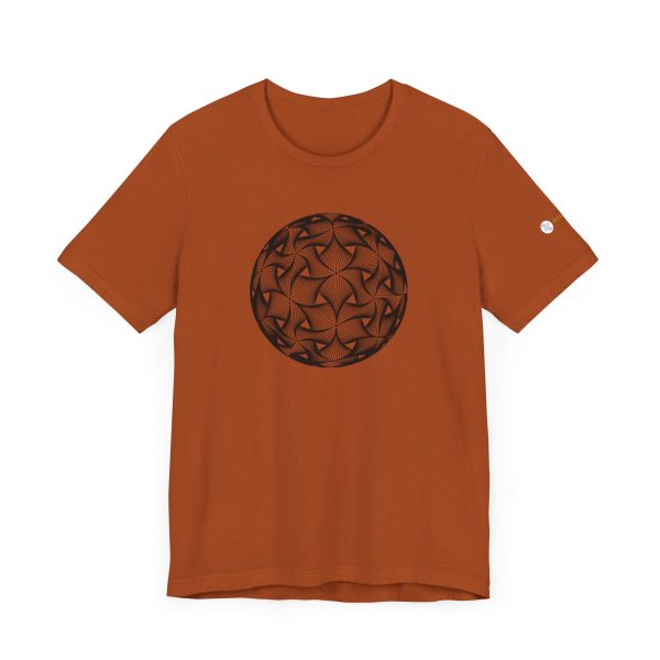 Unisex Tee: Diatom Black - Image 9