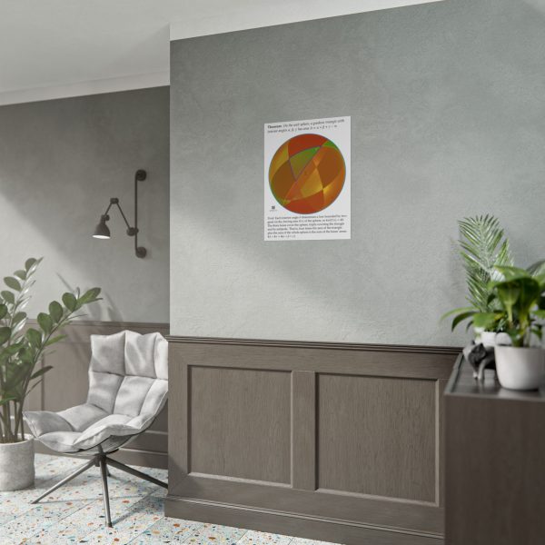 Poster: Area of Spherical Triangle Light - Image 3