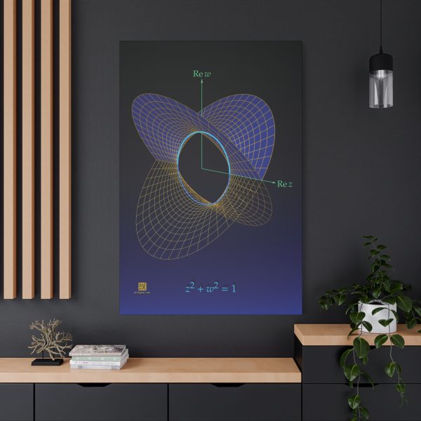 Large Canvas (1.25"): Complex Circle 2 - Image 12