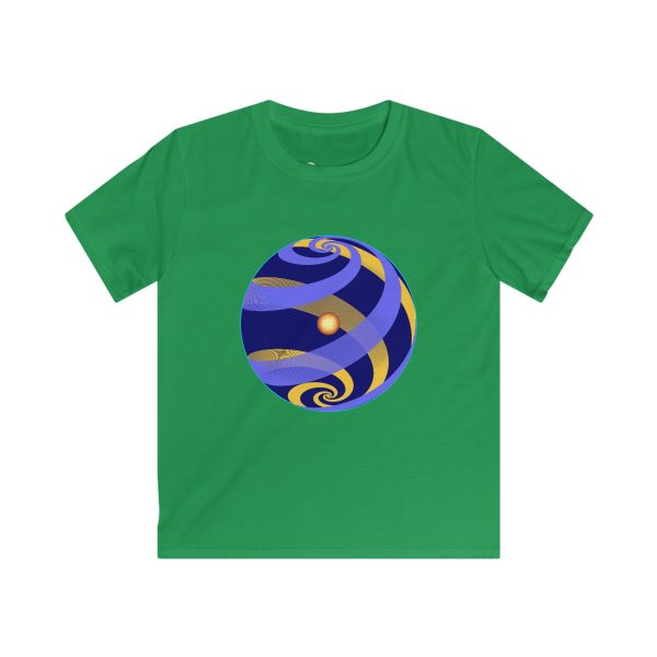 Kids Softstyle Tee: Inner Sun - Image 3