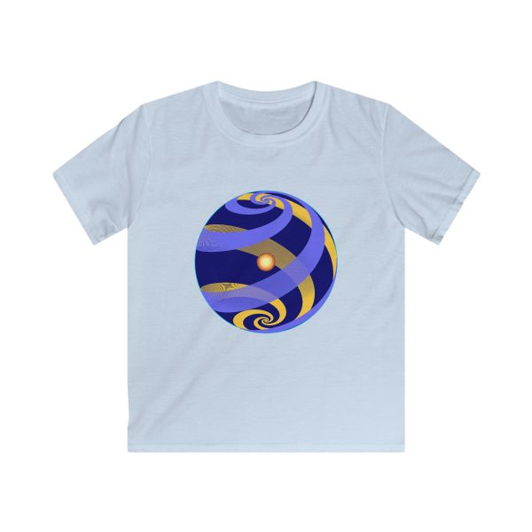 Kids Softstyle Tee: Inner Sun - Image 4