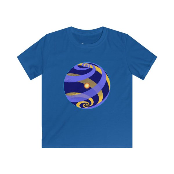 Kids Softstyle Tee: Inner Sun - Image 5