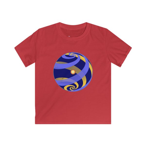 Kids Softstyle Tee: Inner Sun - Image 7