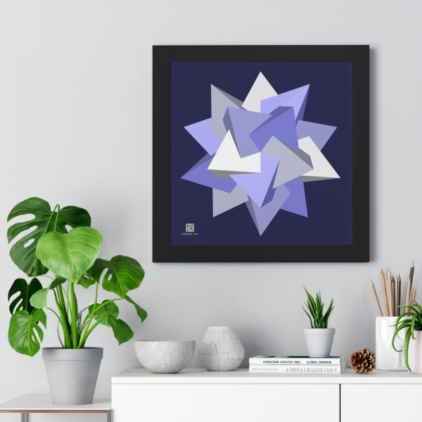 Framed Poster: Five Tetrahedra Winter - Image 2