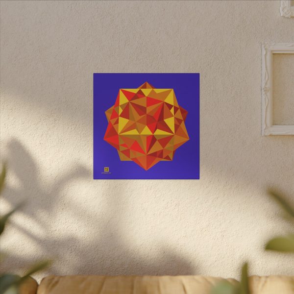 Canvas: Five Cubes Autumn - Image 6