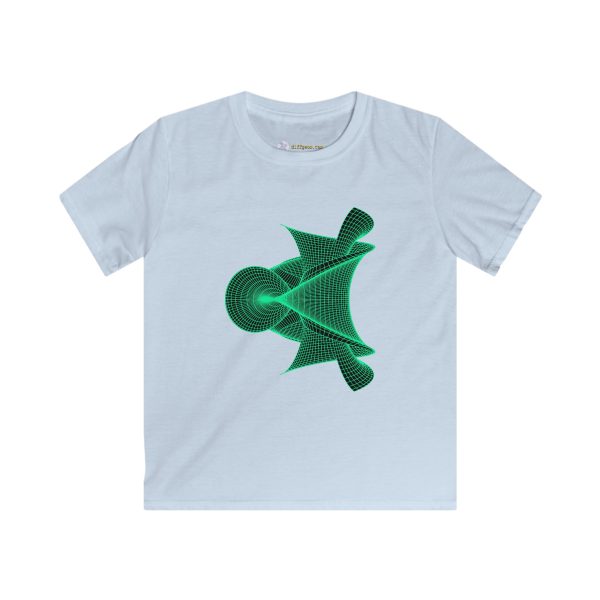 Kids Softstyle Tee: Kuen's Surface Mesh - Image 4