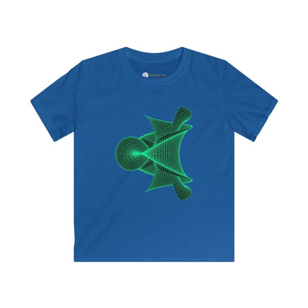 Kids Softstyle Tee: Kuen's Surface Mesh - Image 5