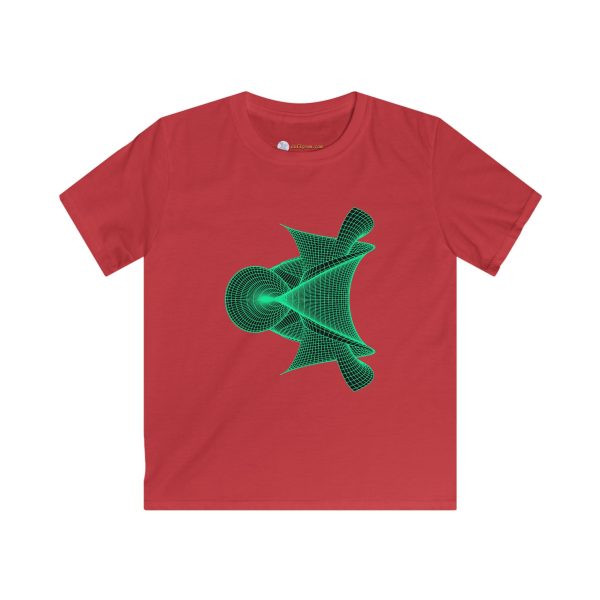 Kids Softstyle Tee: Kuen's Surface Mesh - Image 7