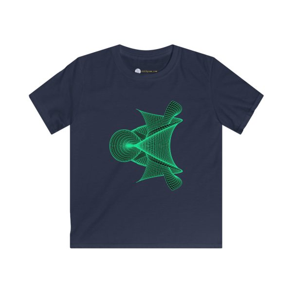 Kids Softstyle Tee: Kuen's Surface Mesh - Image 9