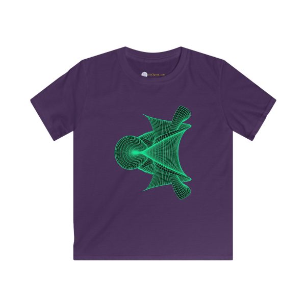 Kids Softstyle Tee: Kuen's Surface Mesh - Image 10