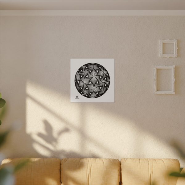Canvas: Diatom Black - Image 2