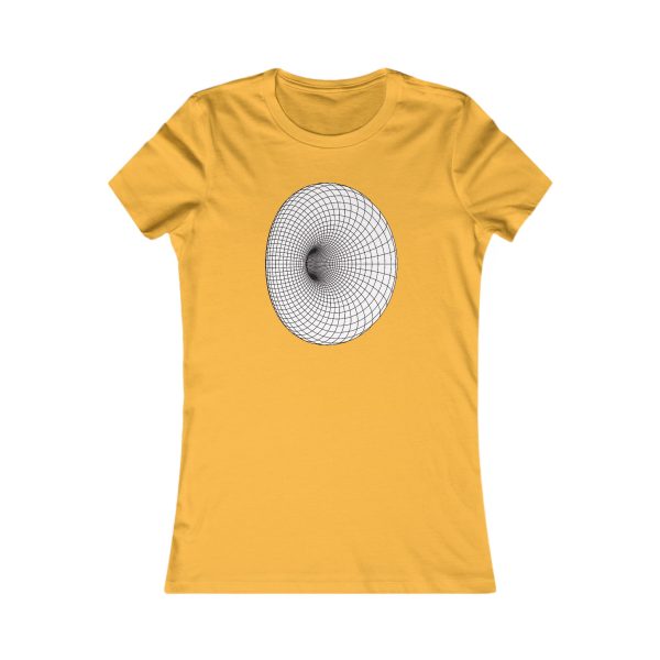 Women's Favorite Tee: Cyclide Black - Image 3