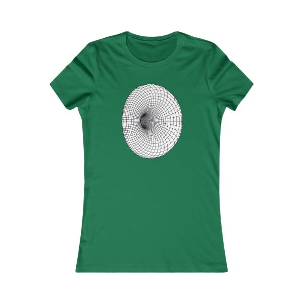 Women's Favorite Tee: Cyclide Black - Image 4