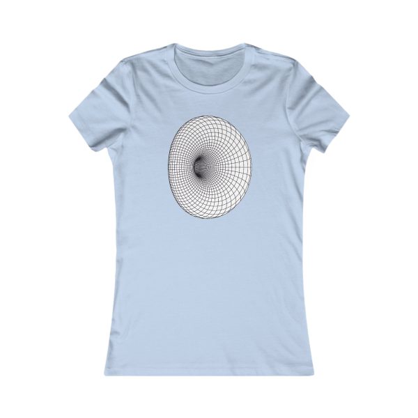 Women's Favorite Tee: Cyclide Black - Image 5