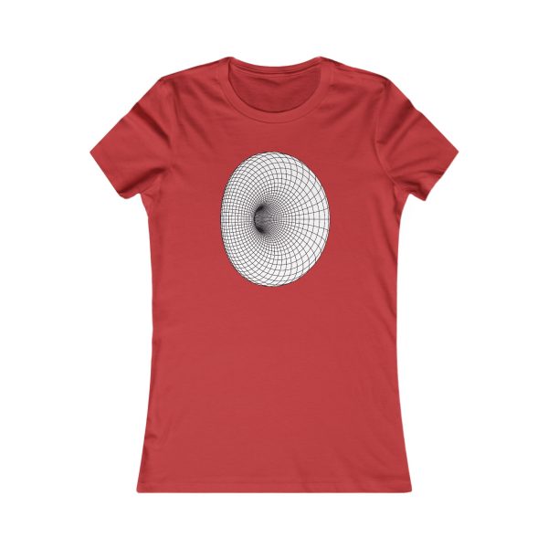 Women's Favorite Tee: Cyclide Black - Image 9