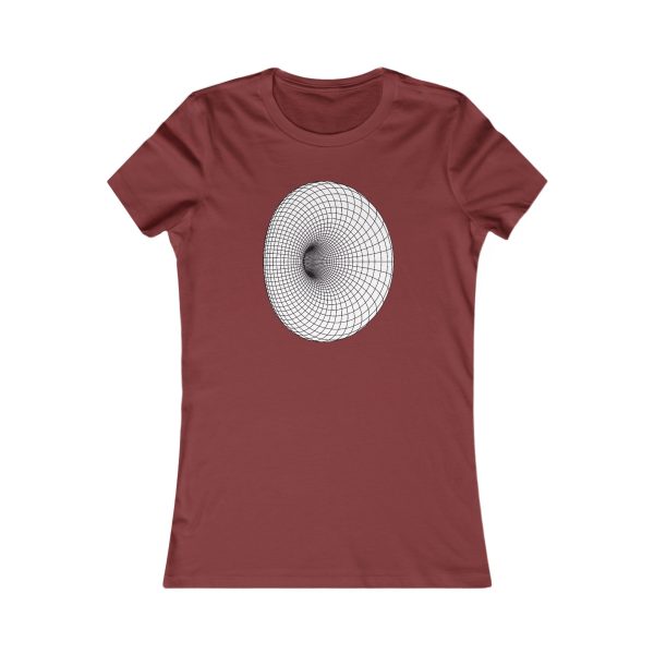 Women's Favorite Tee: Cyclide Black - Image 10
