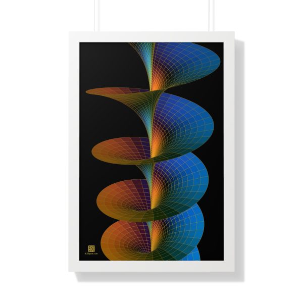 Framed Poster: Logarithm Surface - Image 3