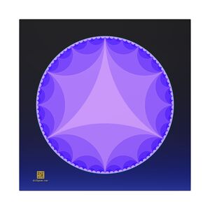 Canvas: Ideal Triangles Dawn