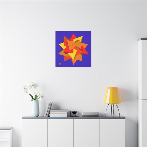 Canvas: Five Tetrahedra Autumn - Image 3