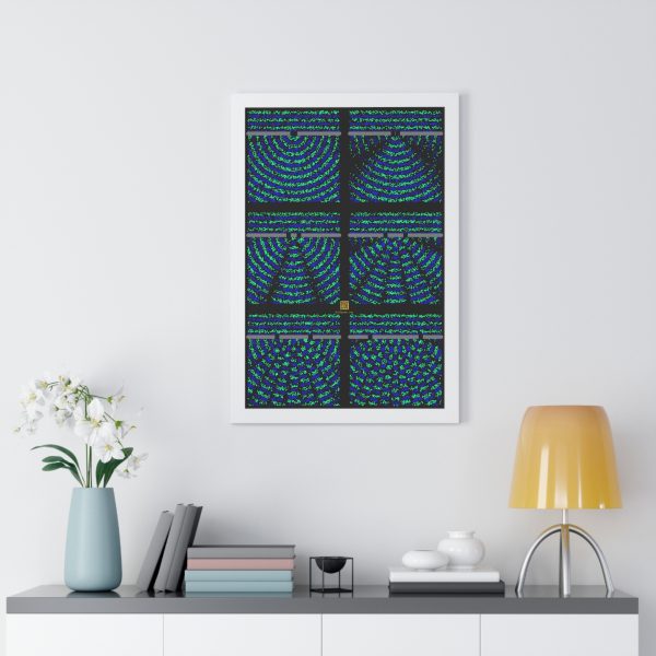 Framed Poster: Double Slit Experiment - Image 4