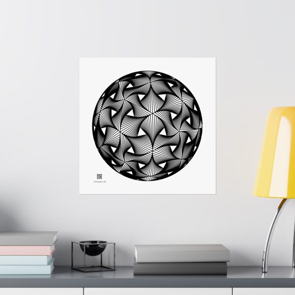 Poster: Diatom Black - Image 9