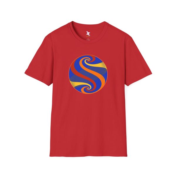 Softstyle T-Shirt: Swirl Autumn - Image 6