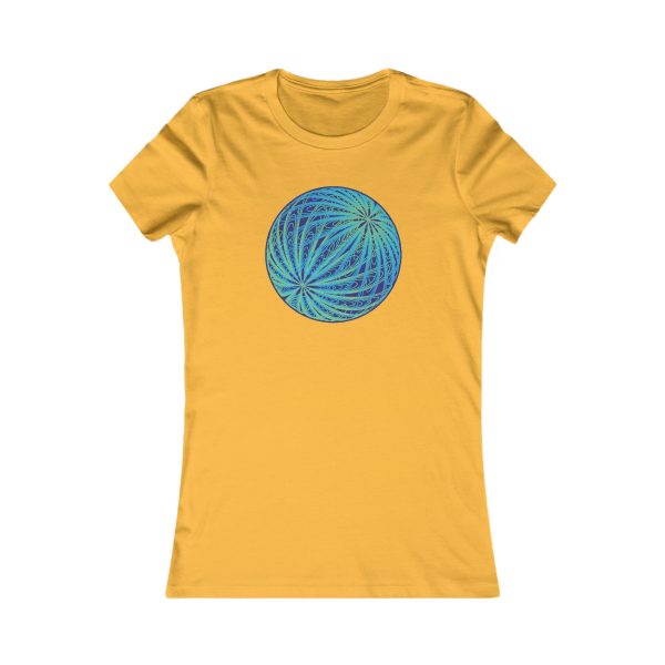 Women's Favorite Tee: Dipole Phosphor - Image 2