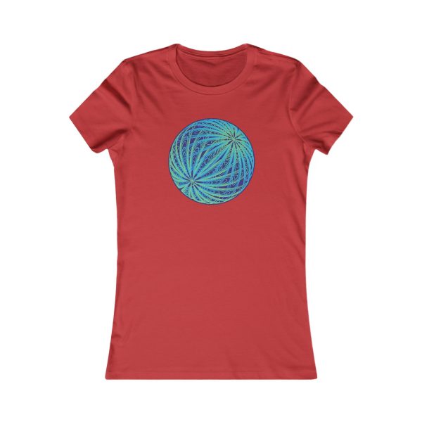 Women's Favorite Tee: Dipole Phosphor - Image 5