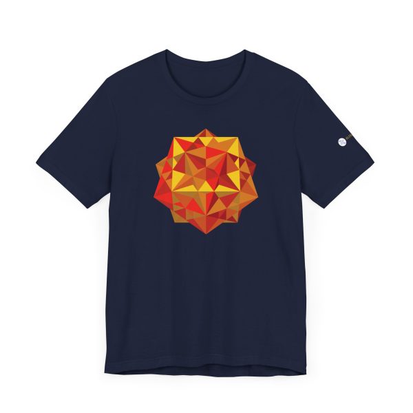Unisex Tee: Five Cubes Autumn - Image 9