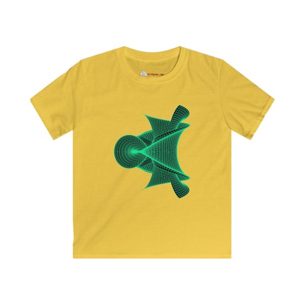 Kids Softstyle Tee: Kuen's Surface Mesh - Image 2