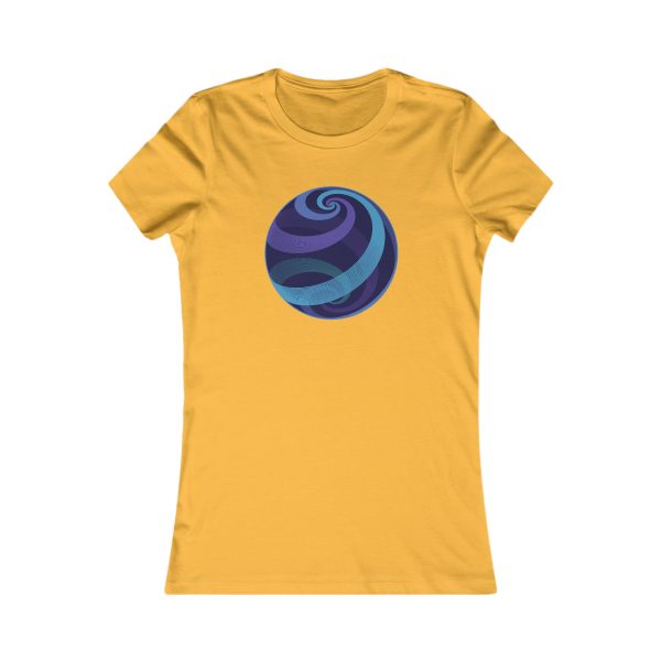 Women's Favorite Tee: Loxodromes Twilight - Image 2