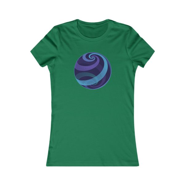 Women's Favorite Tee: Loxodromes Twilight - Image 3
