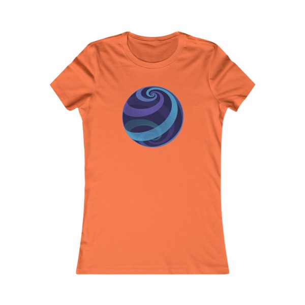 Women's Favorite Tee: Loxodromes Twilight - Image 6