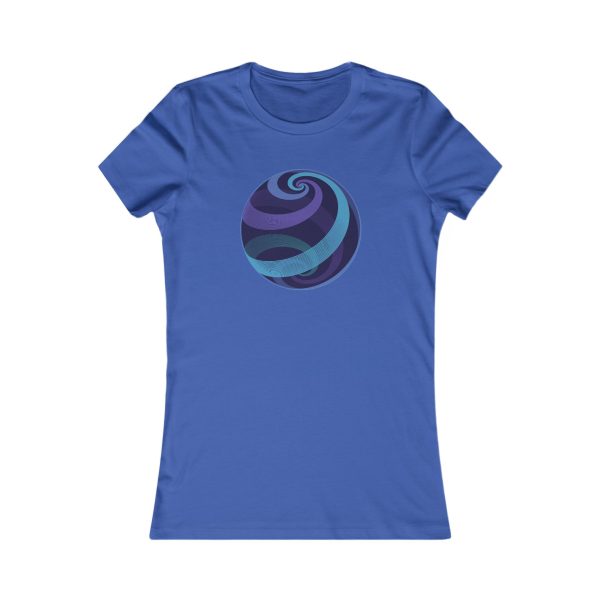 Women's Favorite Tee: Loxodromes Twilight - Image 8