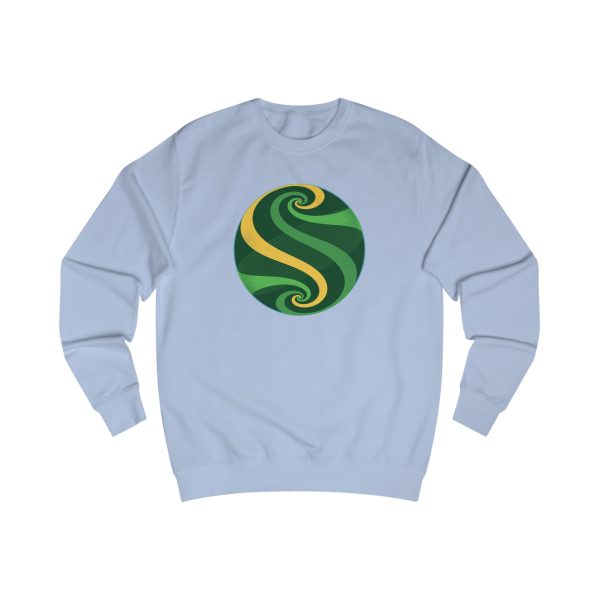 Unisex Sweatshirt: Swirl Pond - Image 4