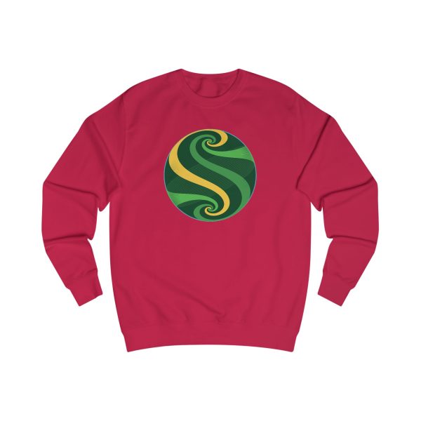 Unisex Sweatshirt: Swirl Pond - Image 5