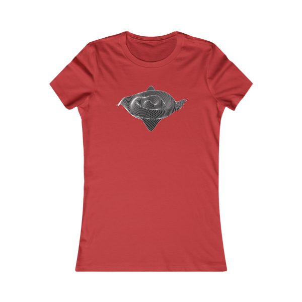 Women's Favorite Tee: Pulse - Image 5