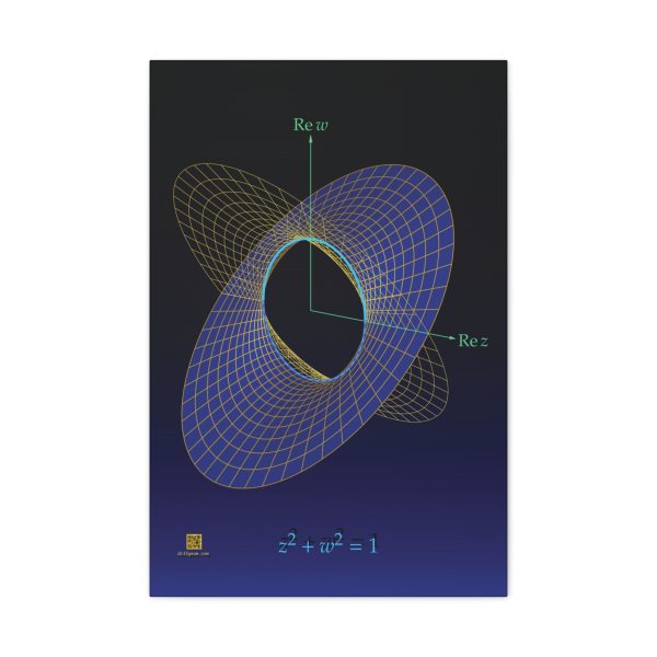 Large Canvas (1.25"): Complex Circle 1