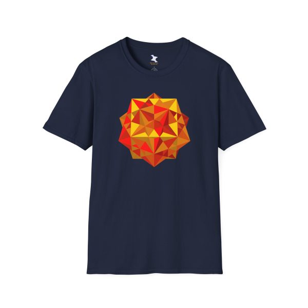 Softstyle T-Shirt: Five Cubes Autumn - Image 9